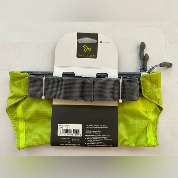 Travelon Double Zip Waist Pack - Picture 2 of 3